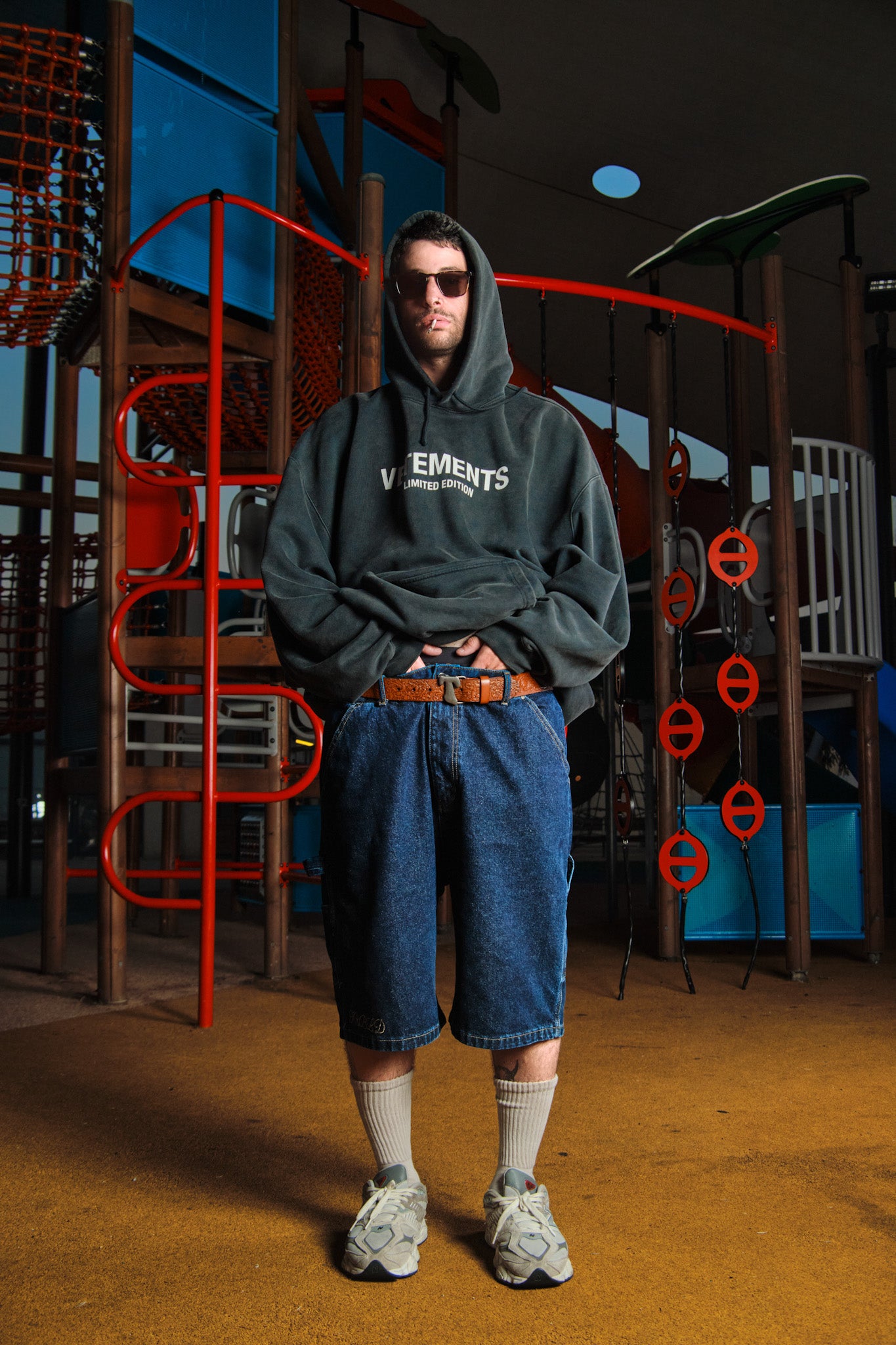 Dope Ass Jorts - Indigo