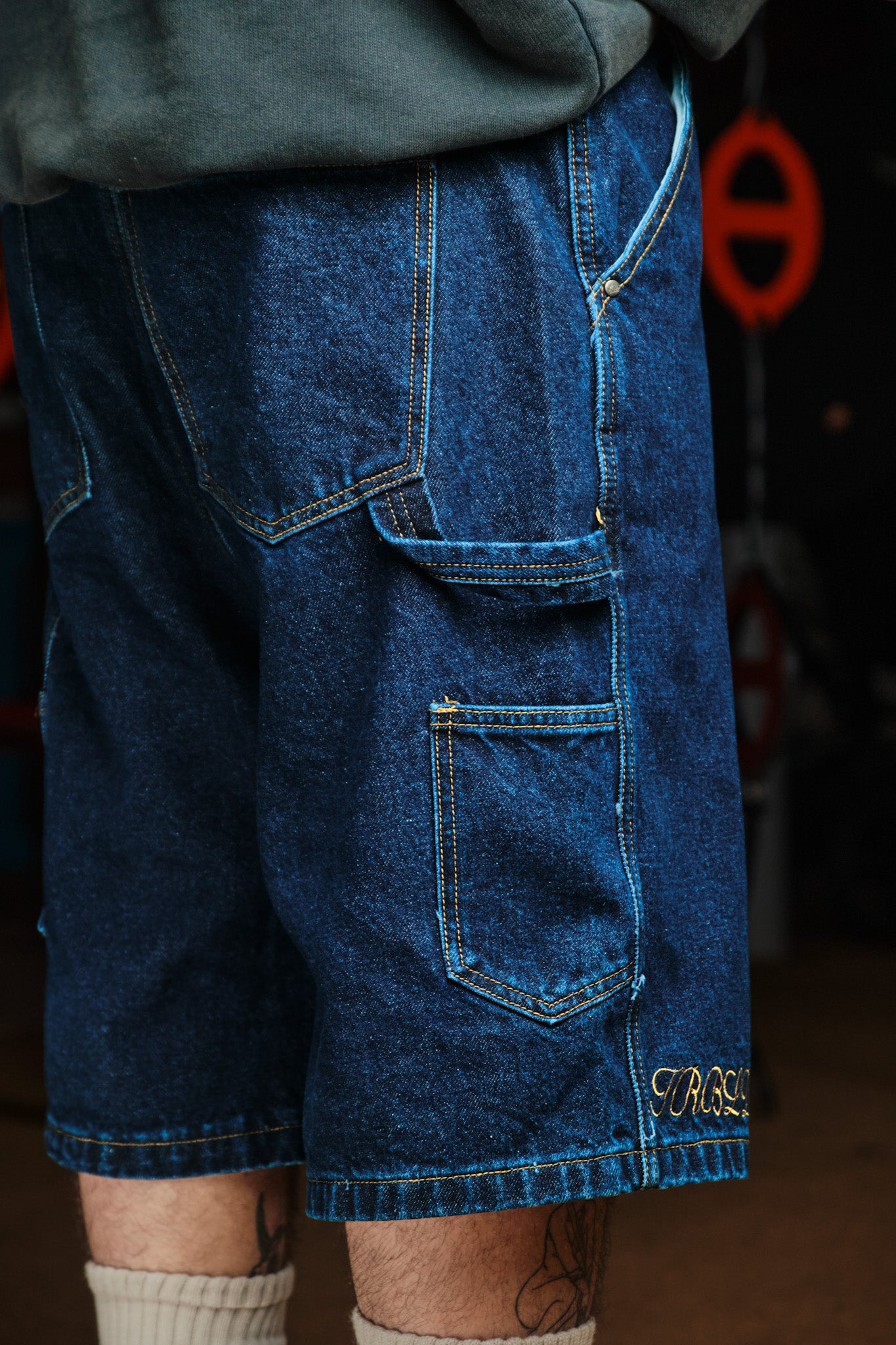 Dope Ass Jorts - Indigo