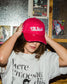 “Me Amo Mucho” Hat - Washed Red